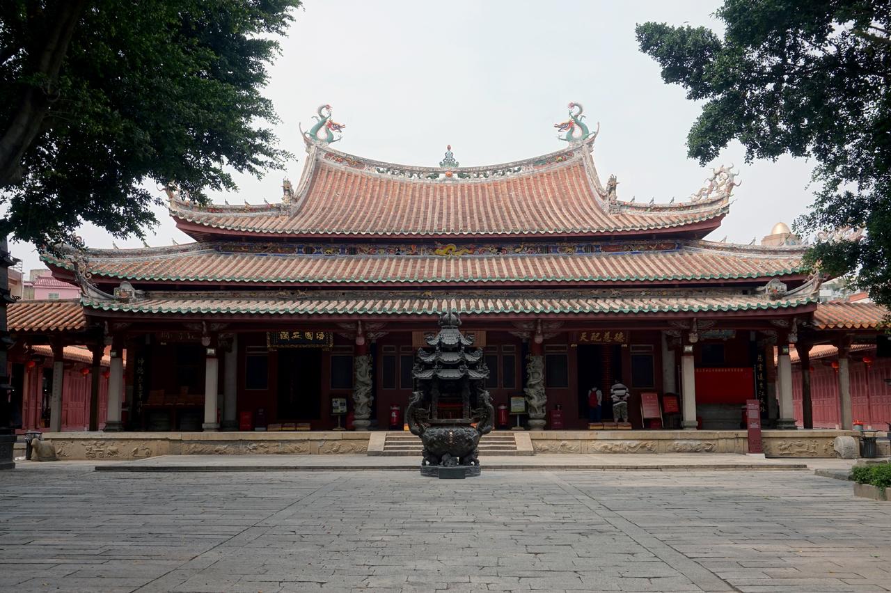 泉州天后宫正殿全景