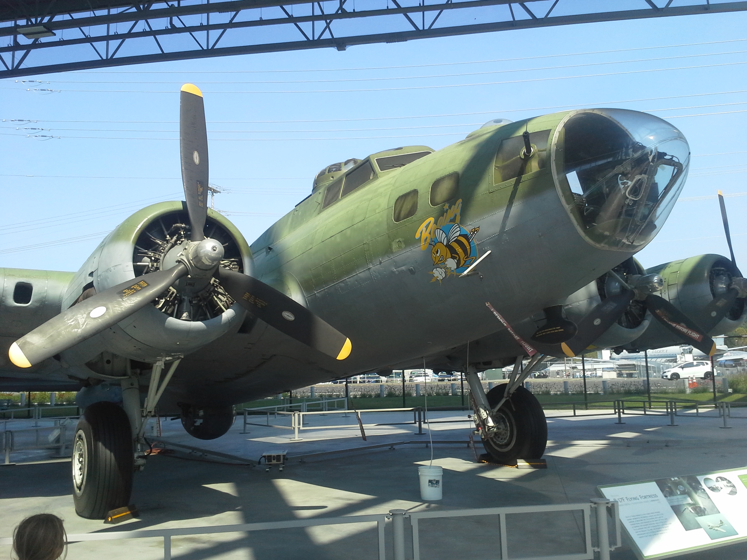 Museum of Flight 主馆展出的 B-17F