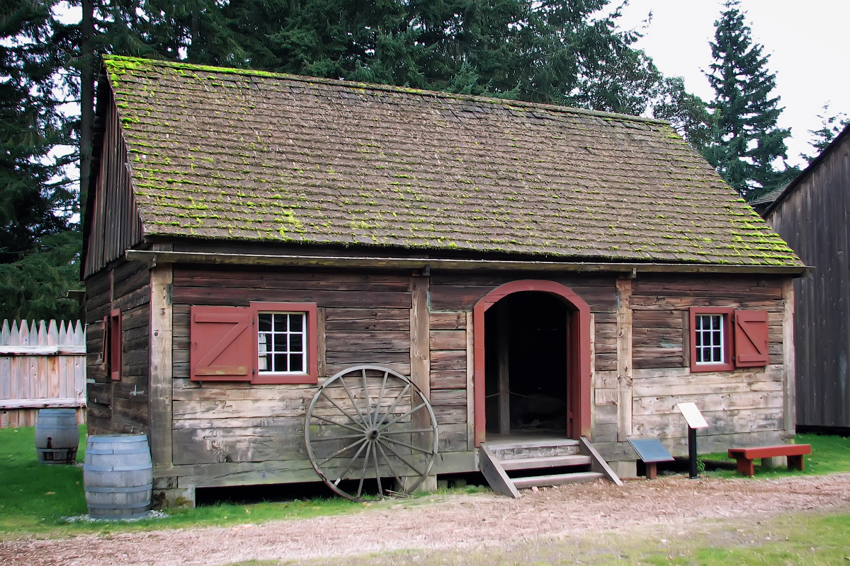 Fort Nisqually Granary 现状外观