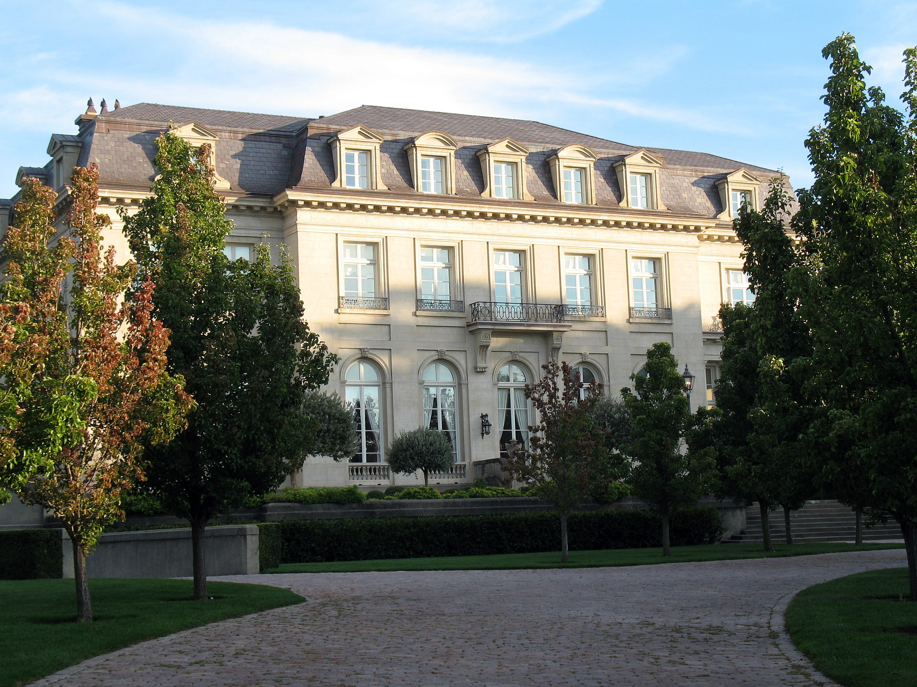 Carolands Chateau 远景