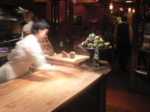 Chez Panisse 内部餐厅