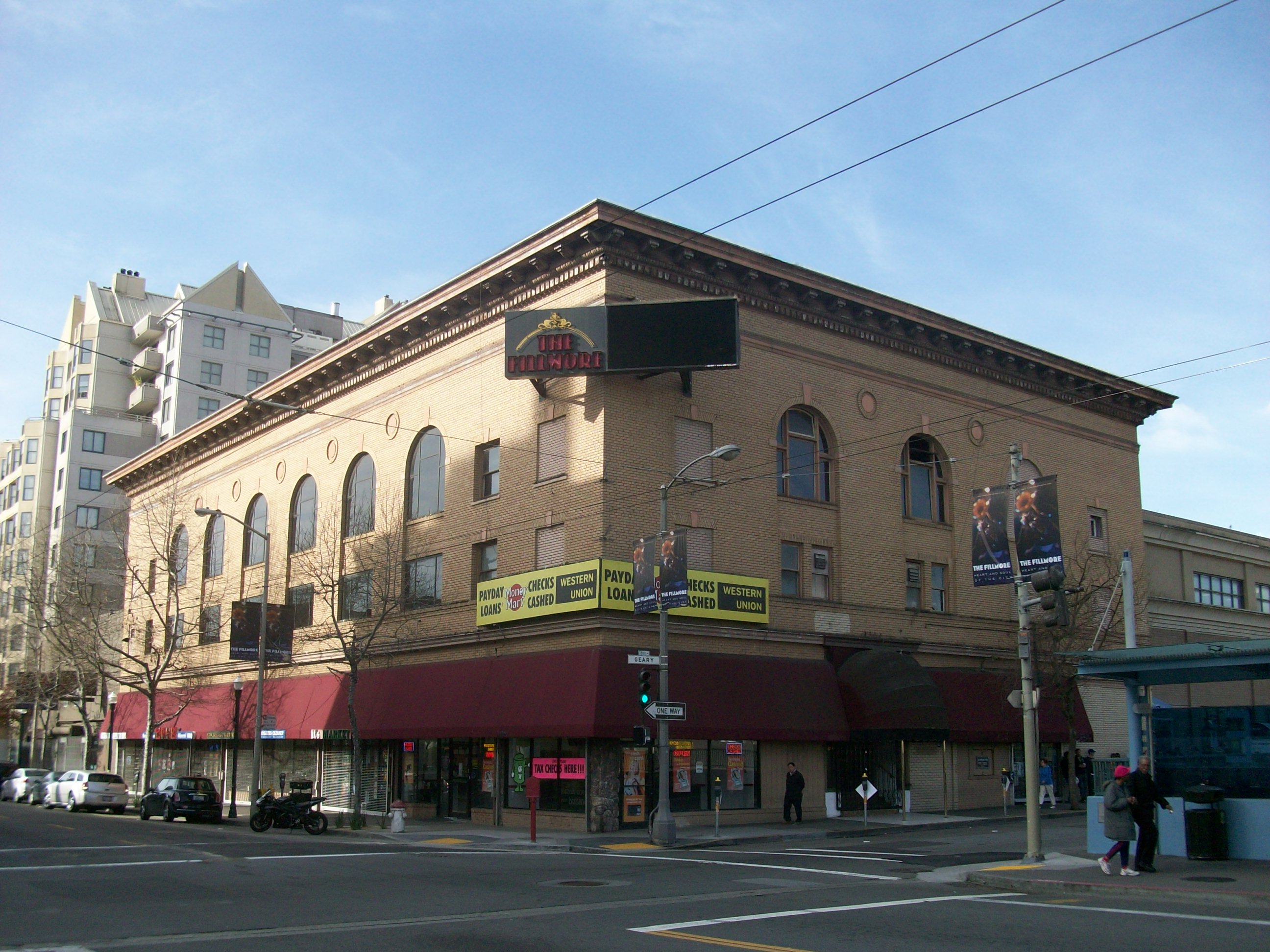 The Fillmore Auditorium exterior