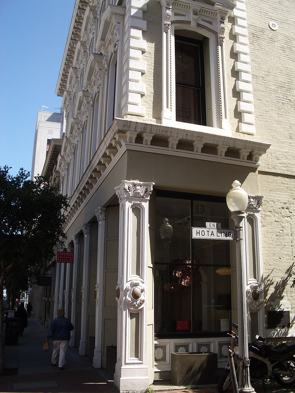 Hotaling Building 铸铁窗板