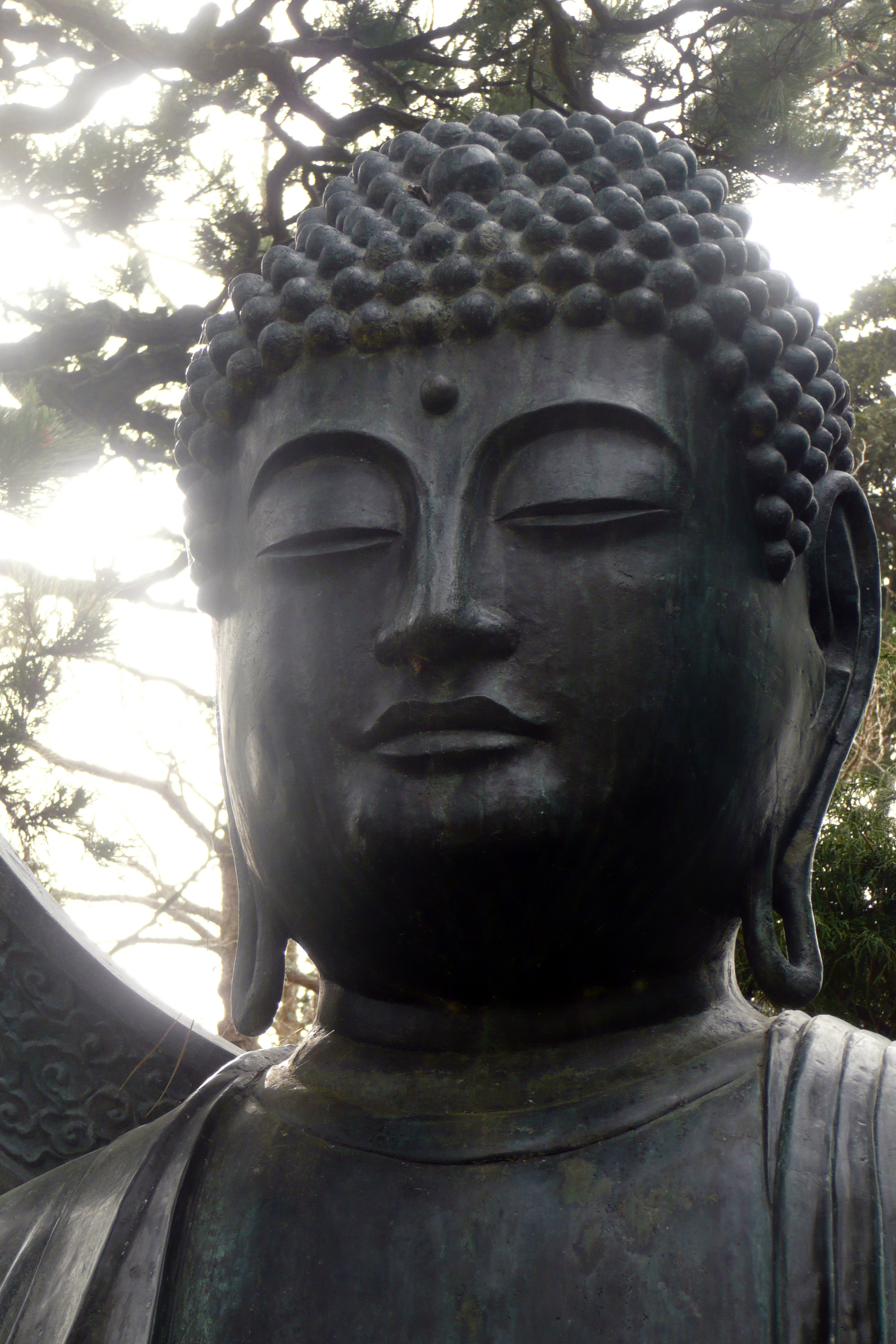 Bronze Buddha at Japanese Tea Garden