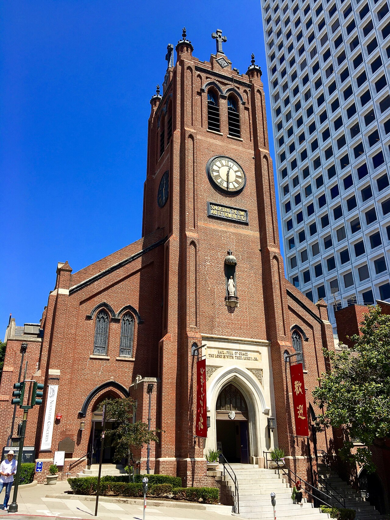 Old Saint Mary's 钟楼钟面
