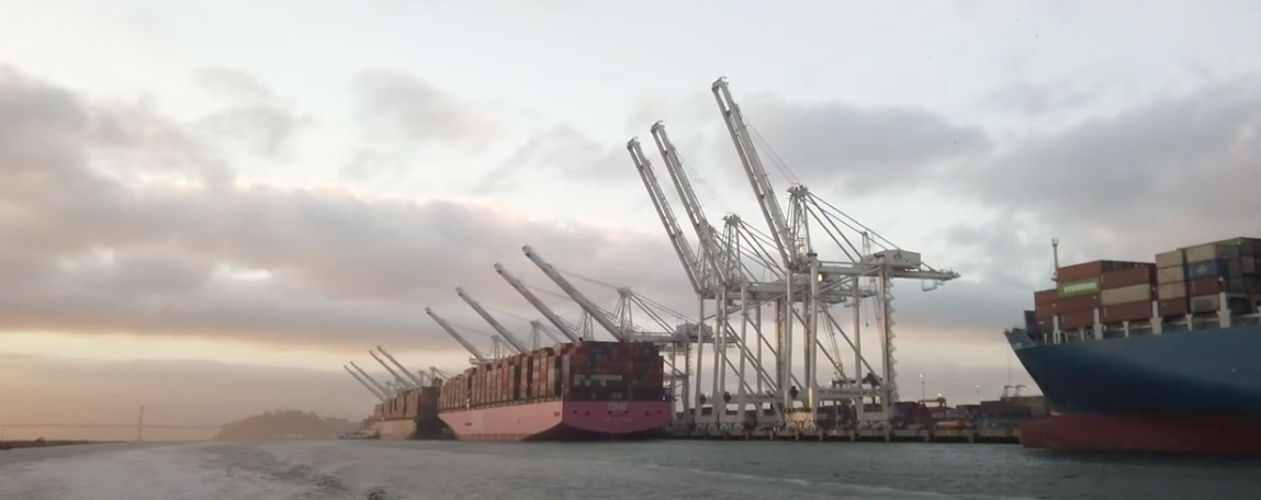Port of Oakland 集装箱起重机