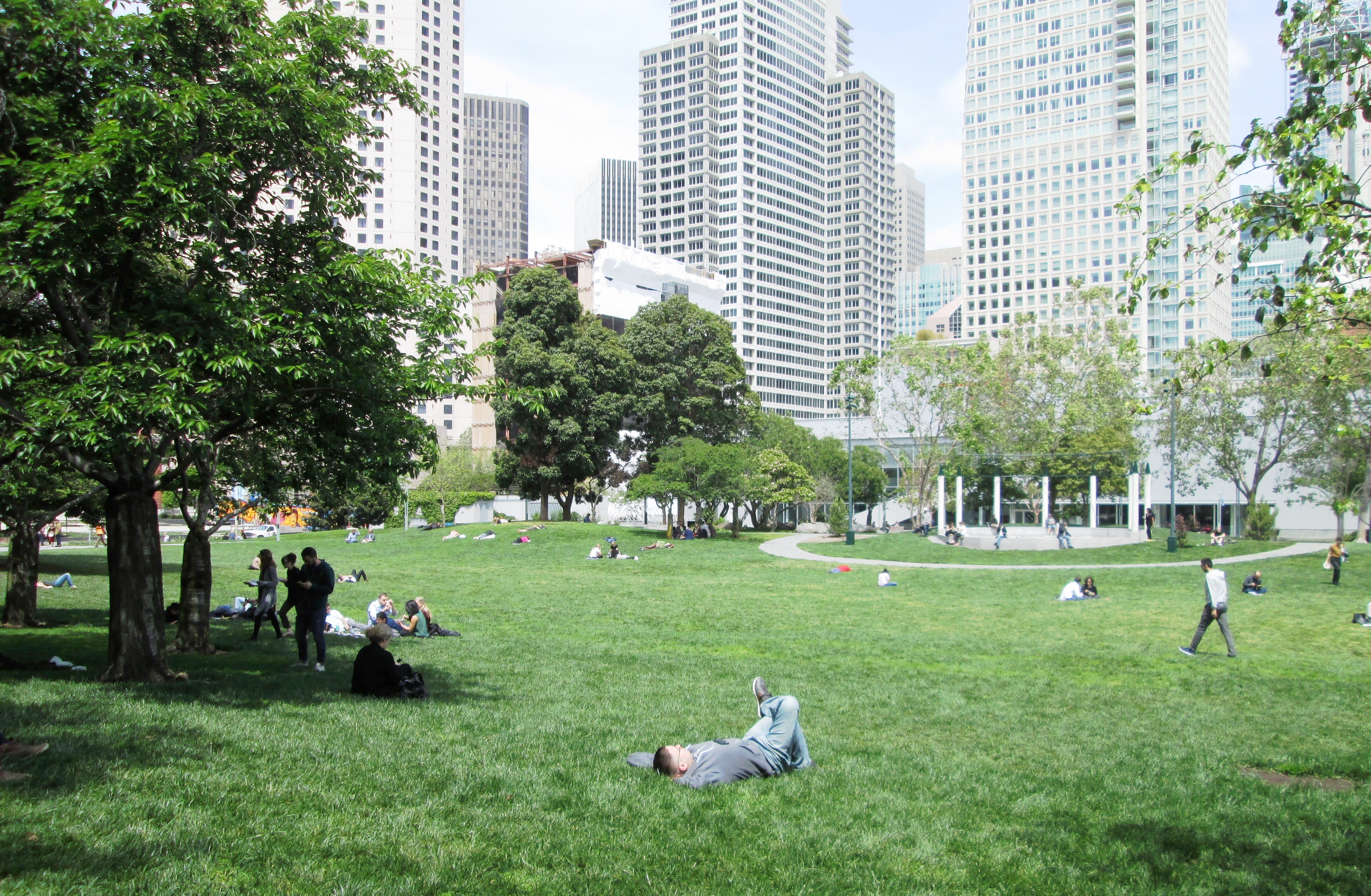 Yerba Buena Gardens 与 SFMOMA