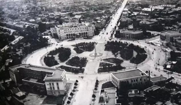1930年代中山广场鸟瞰