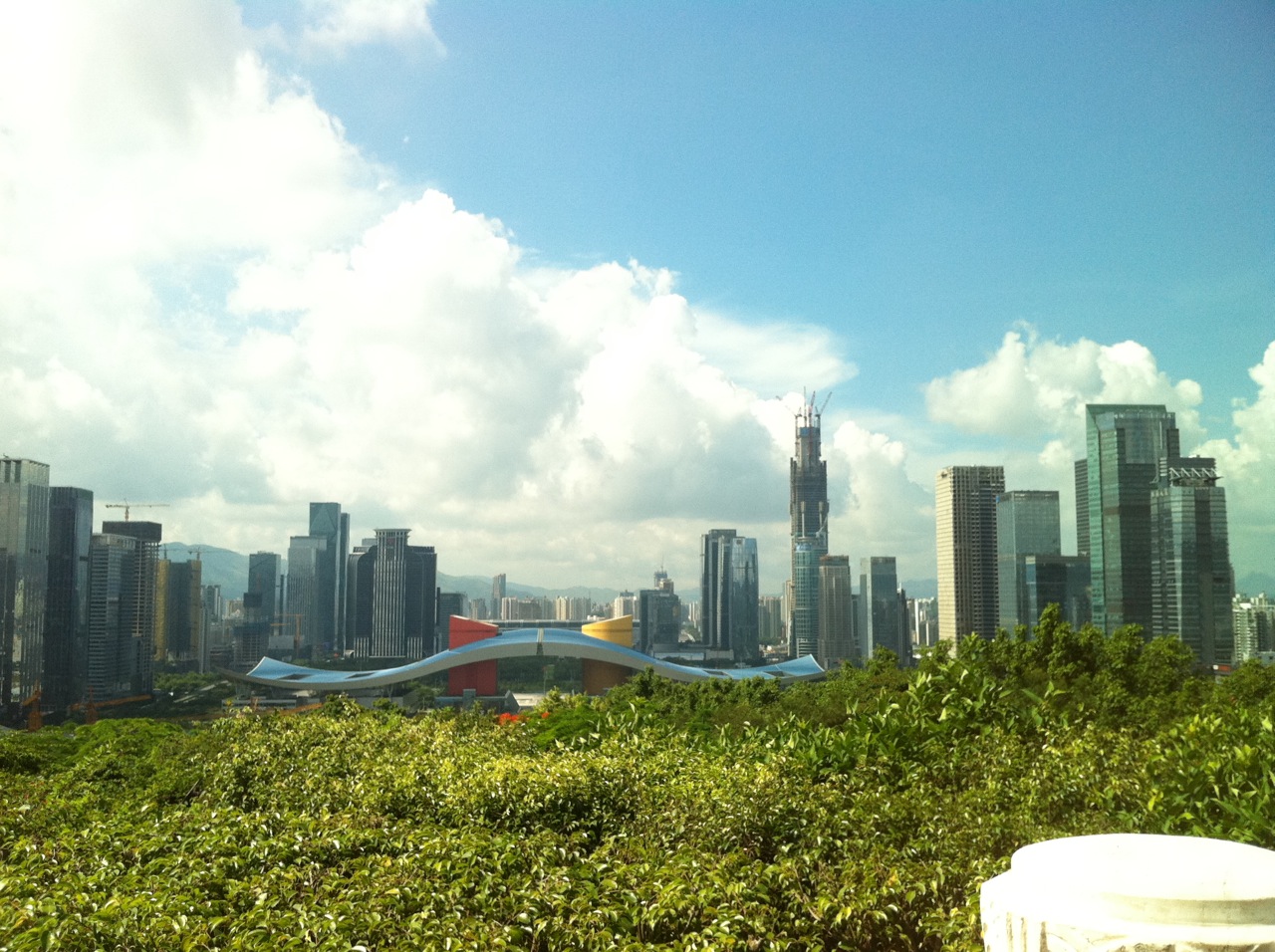 市民中心航拍全景