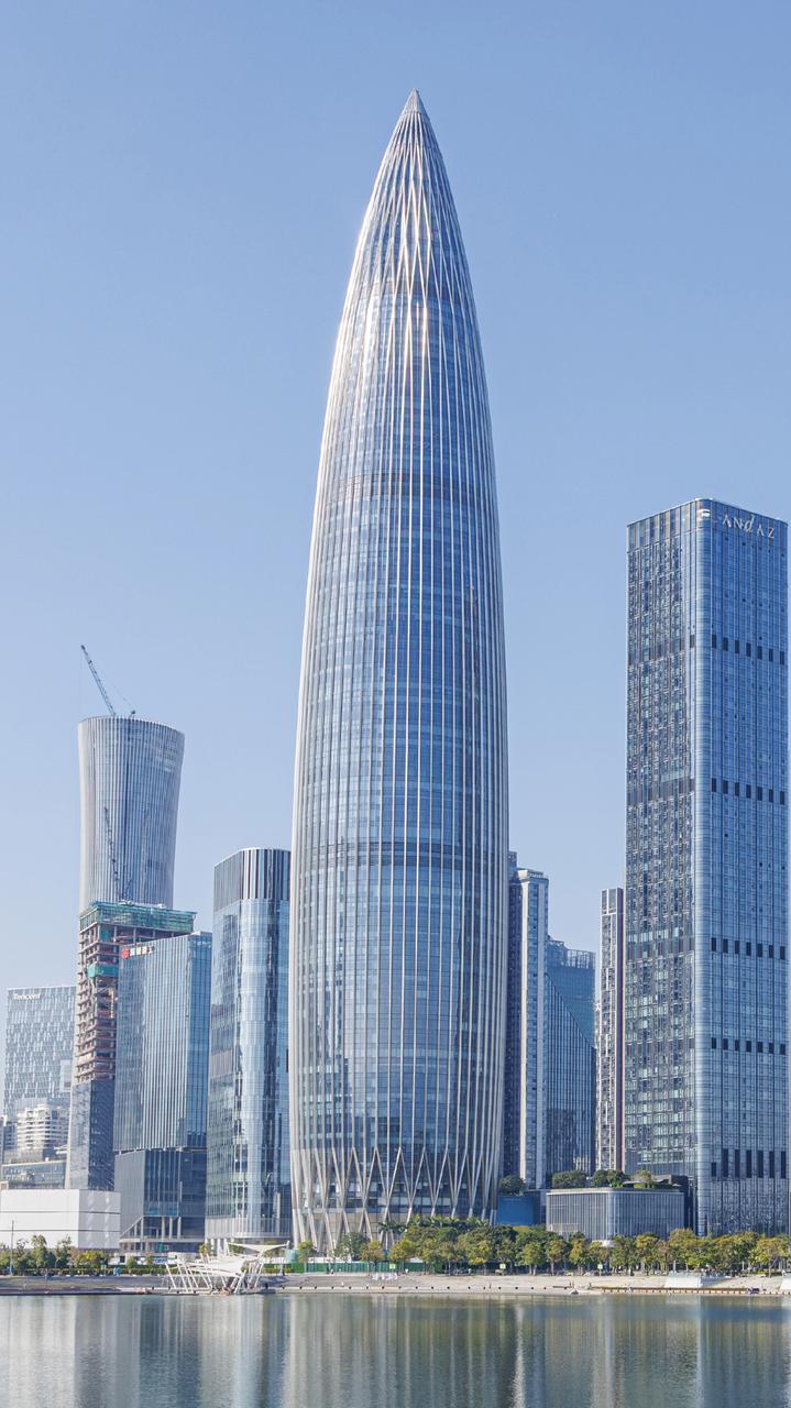 华润春笋（中国华润大厦），392.5米
