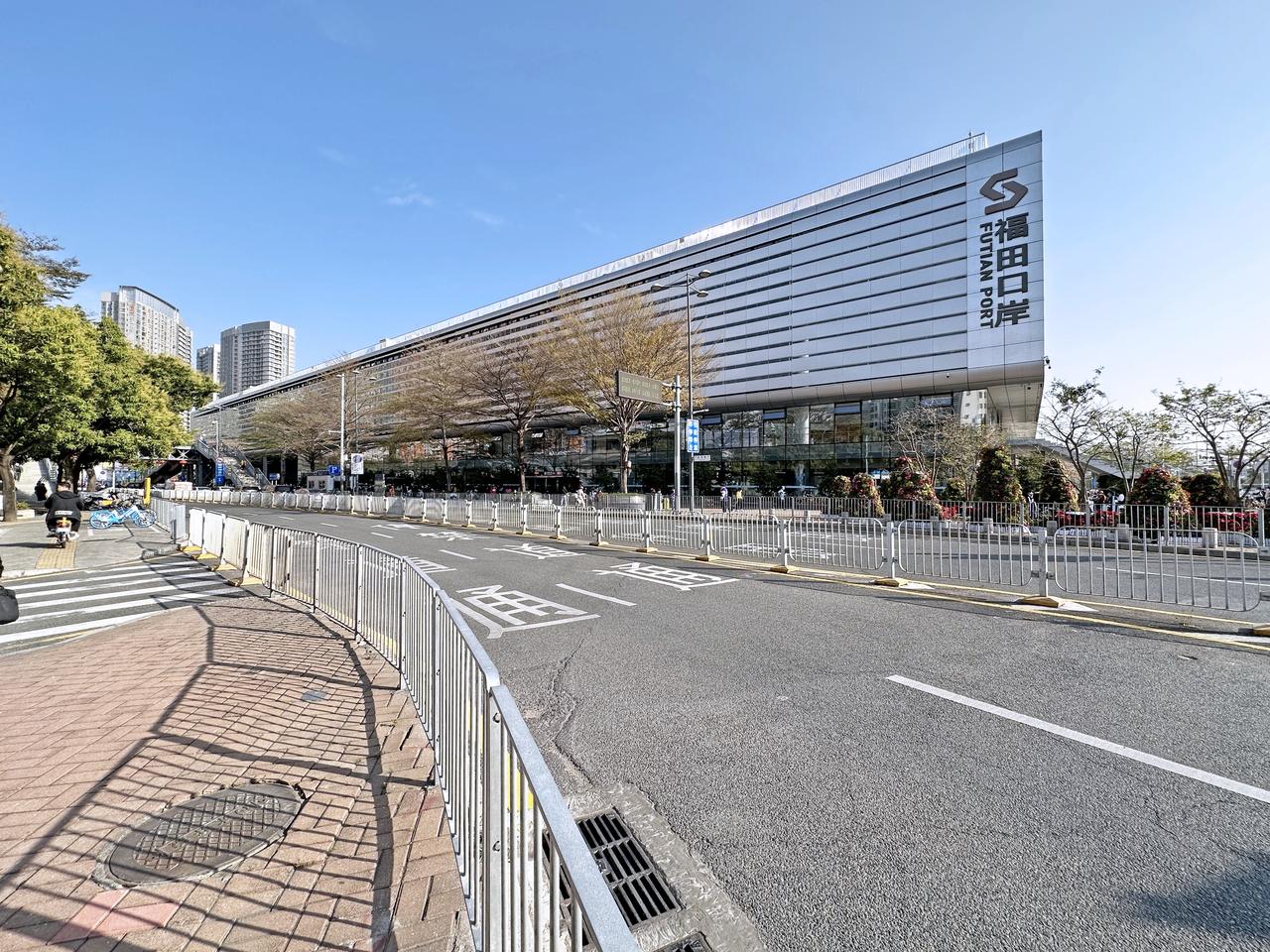 福田口岸联检大楼外观