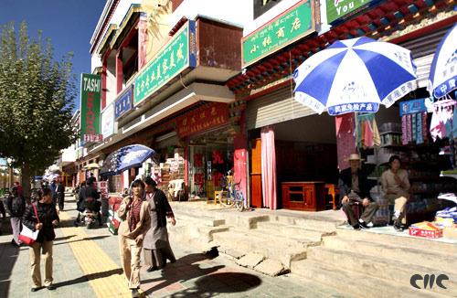 冲嘎林传统市集