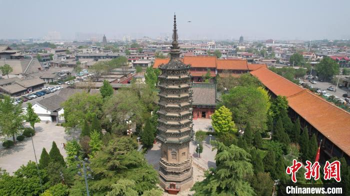 临济寺澄灵塔全景