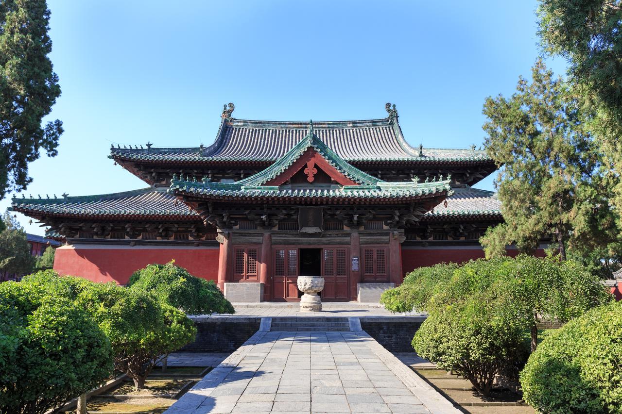 隆兴寺摩尼殿，宋代建筑保存完整的实例