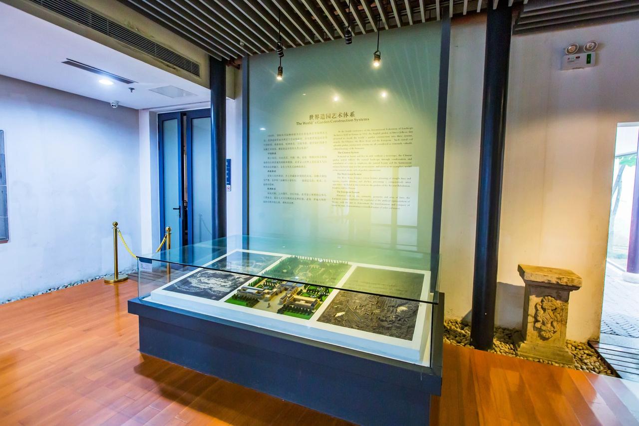 园林艺术厅模型展区