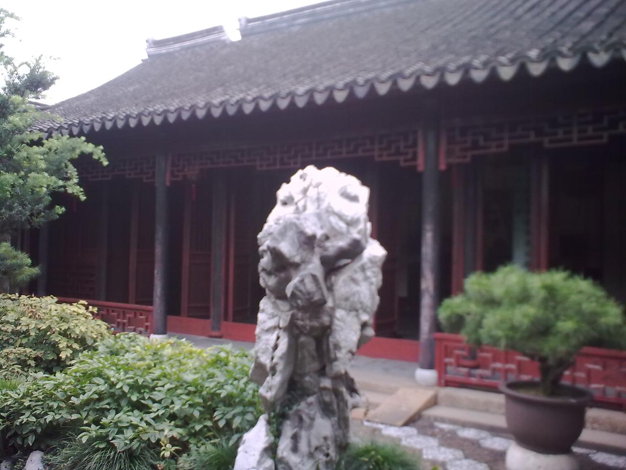 博雅堂内部梁架