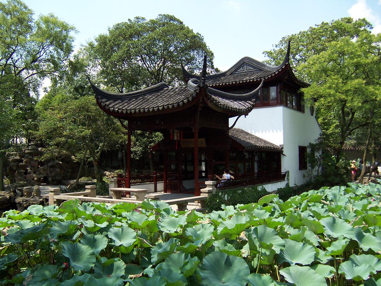 拙政园香洲石舫
