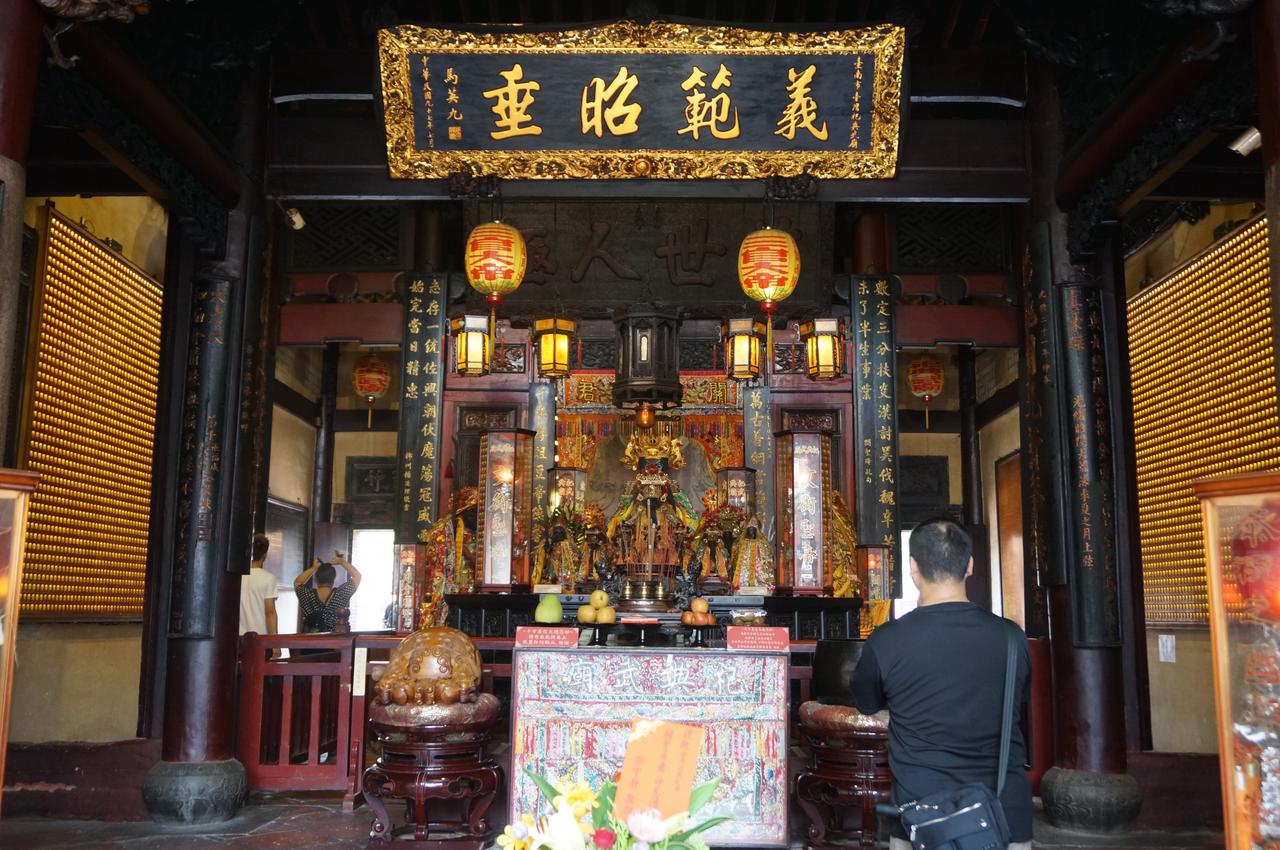 祀典武庙正面三川殿外观