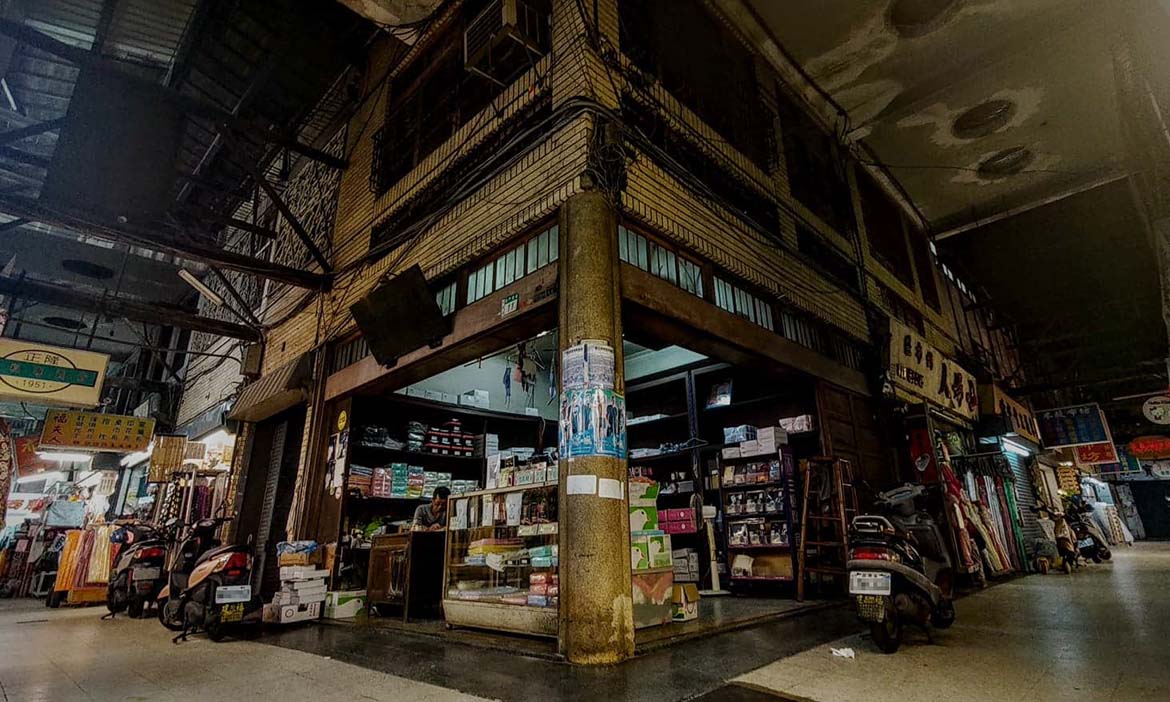 西市场布料老店内景