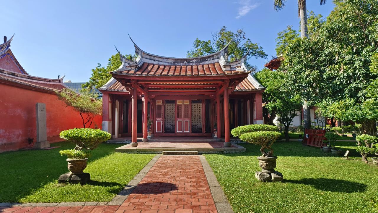 明伦堂外观,台湾府学的讲堂建筑
