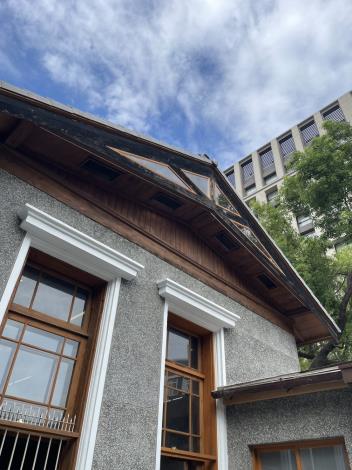 所长宿舍（典狱长官邸），砖木造独栋建筑，在宿舍群中级别最高