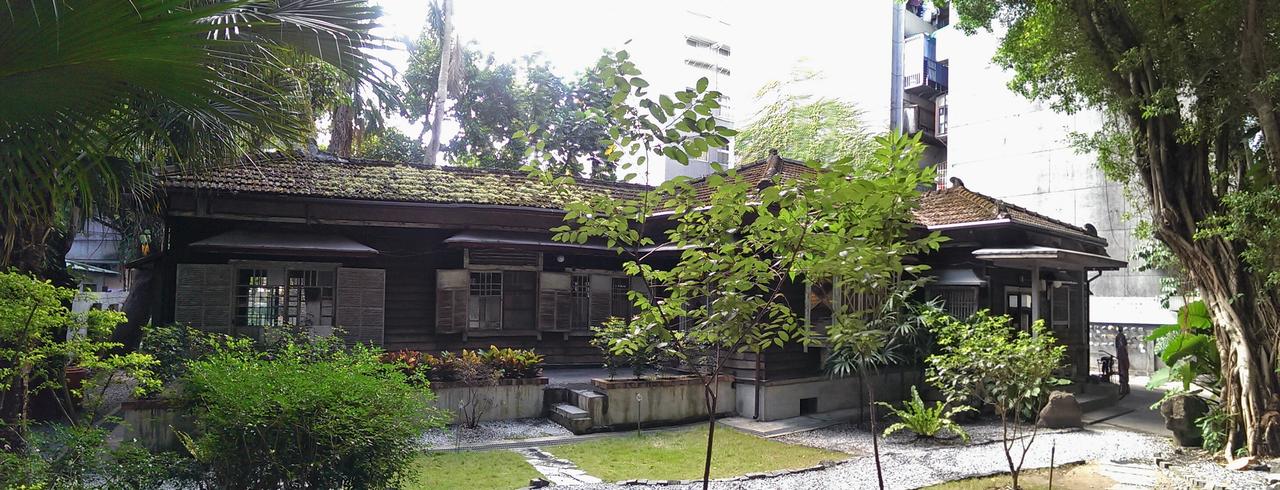 青田街马廷英故居（青田七六）日式木造宿舍庭院