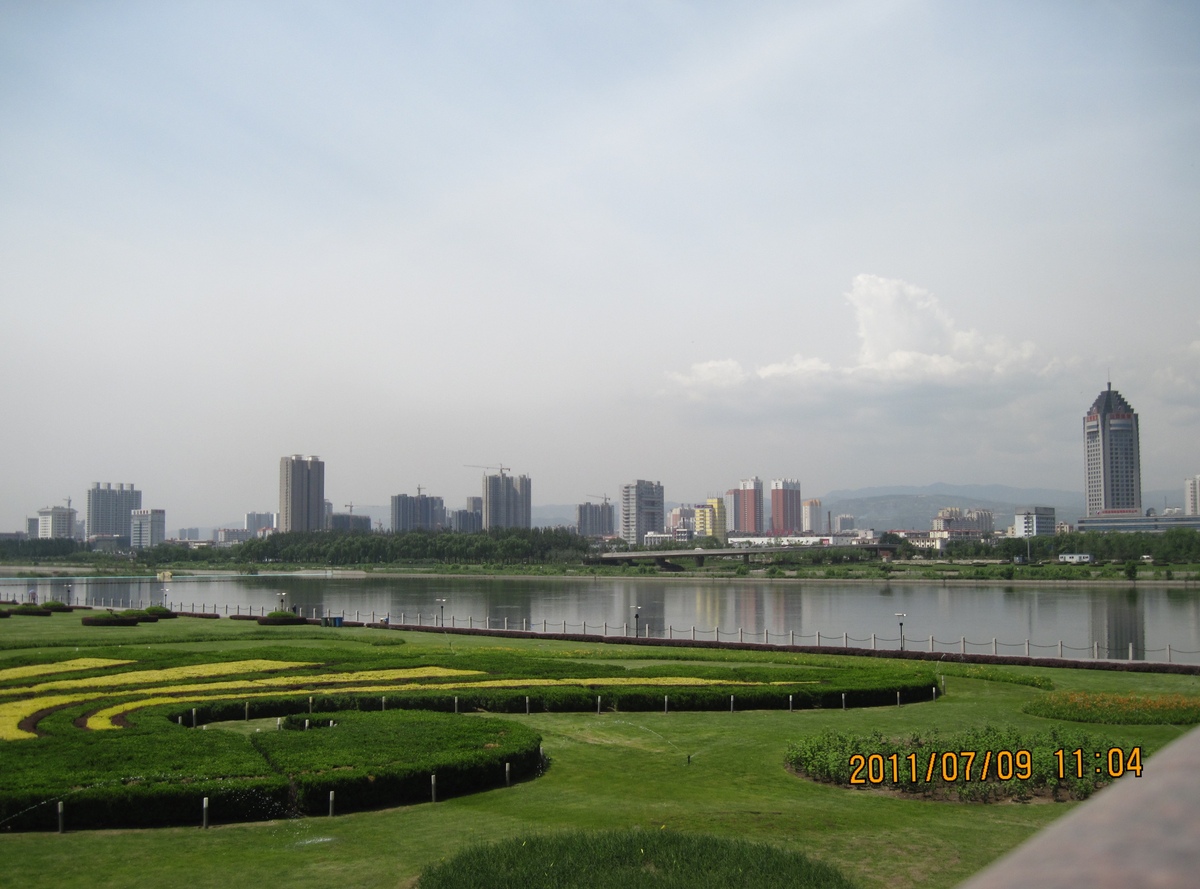 汾河公园入口景观