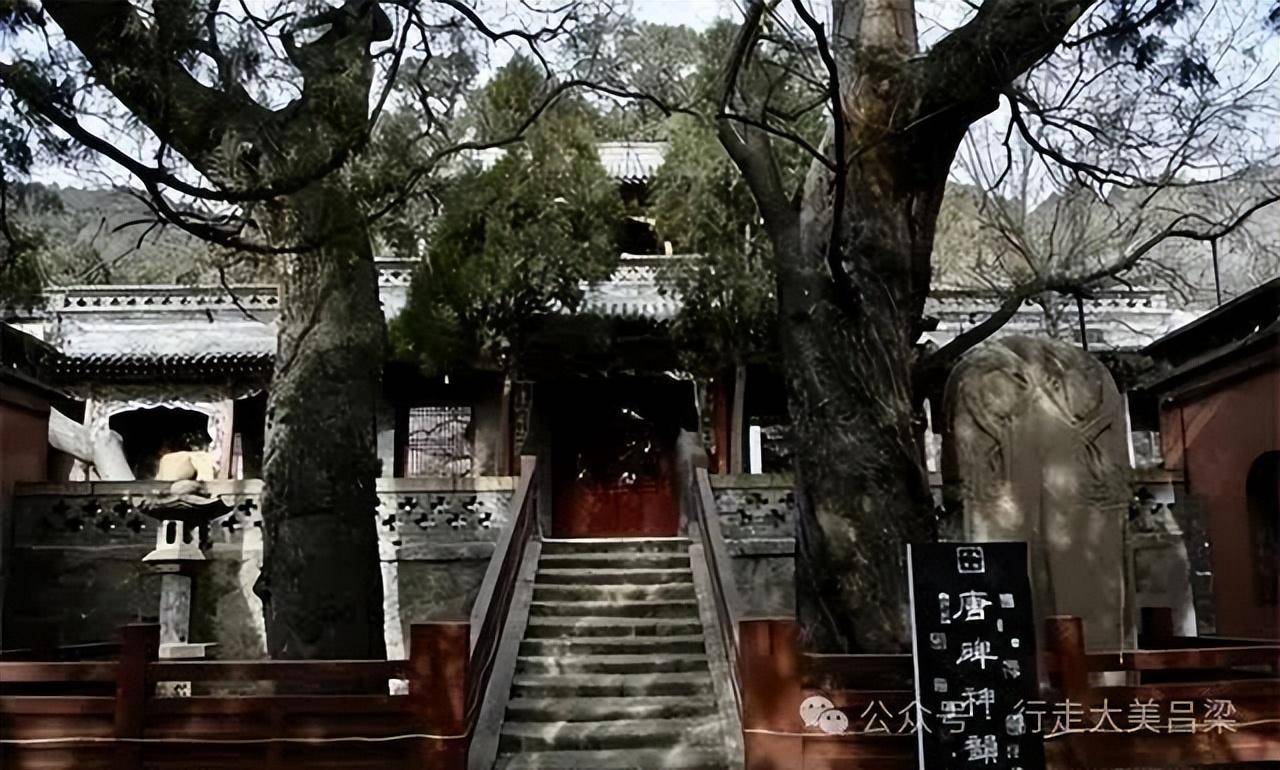 寺内唐碑盘螭碑首