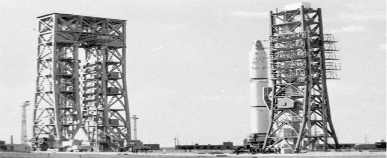 太重1969年为酒泉卫星发射中心制造的3号发射塔架