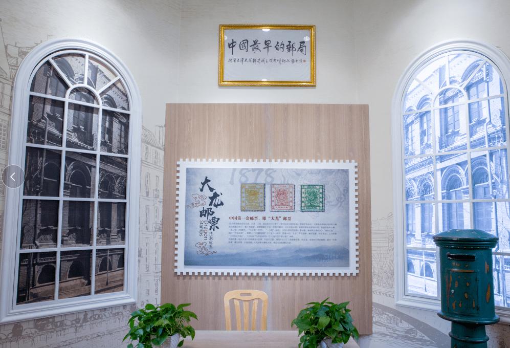 天津邮政博物馆序厅邮差塑像