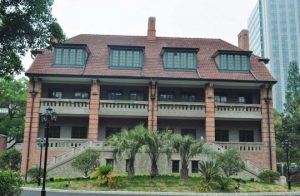 徐世昌旧居周边街景,英租界建筑群