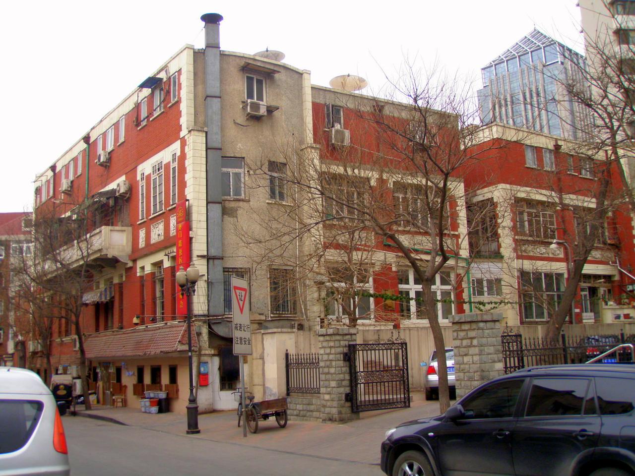 澳门路3号周学熙旧居外立面