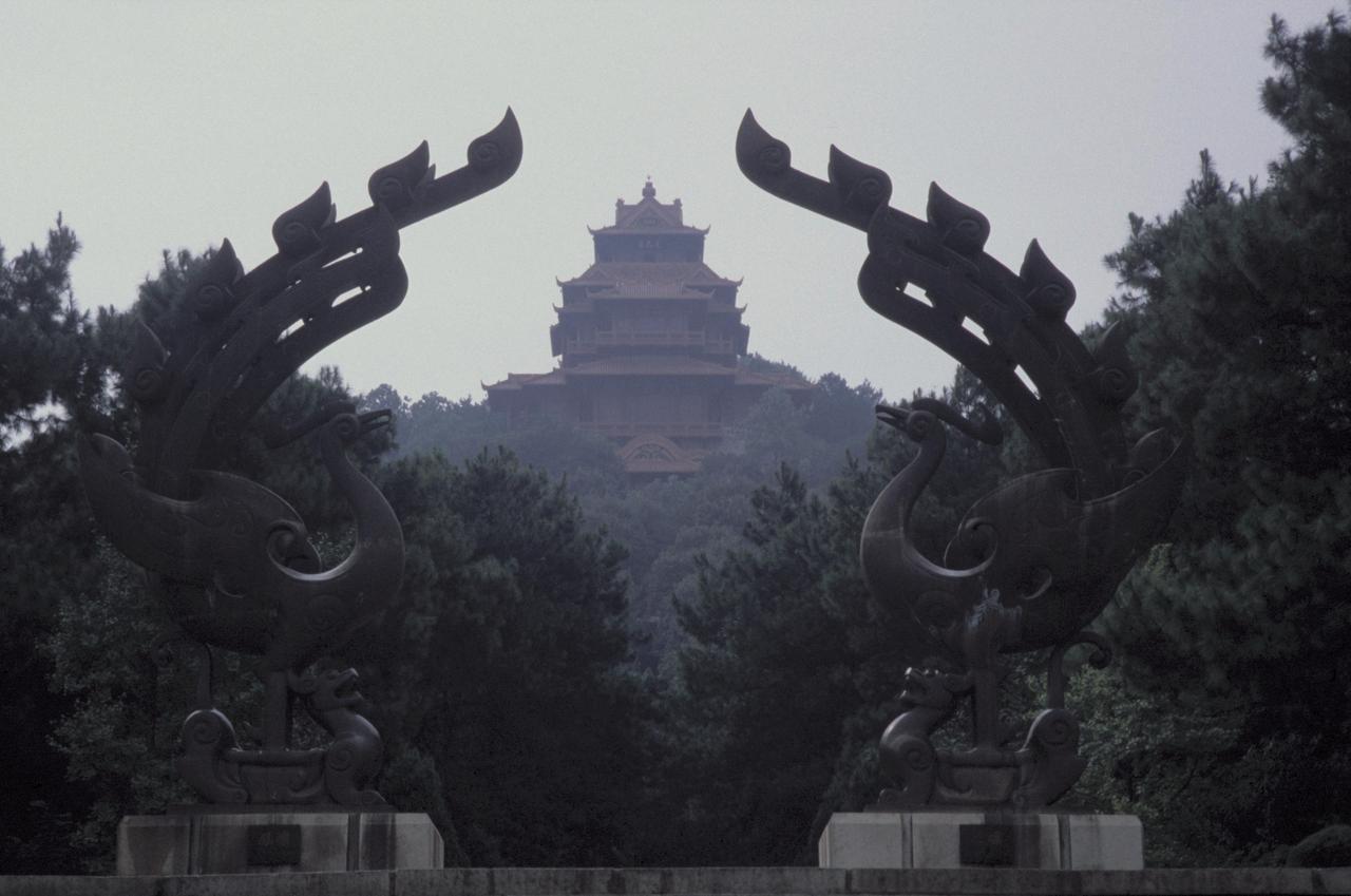 磨山楚天台，东湖周边的制高点