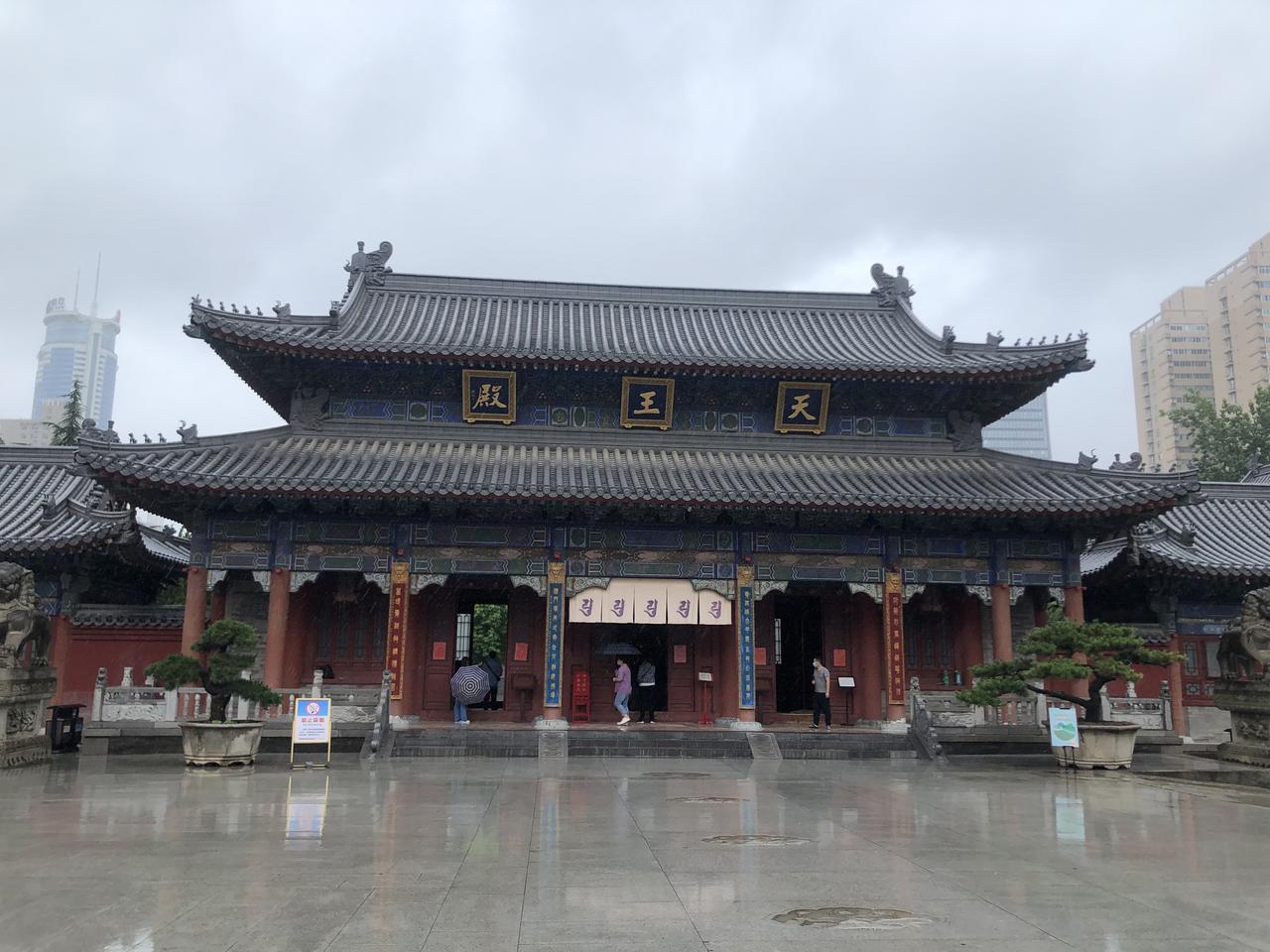 大兴善寺天王殿,入门第一殿