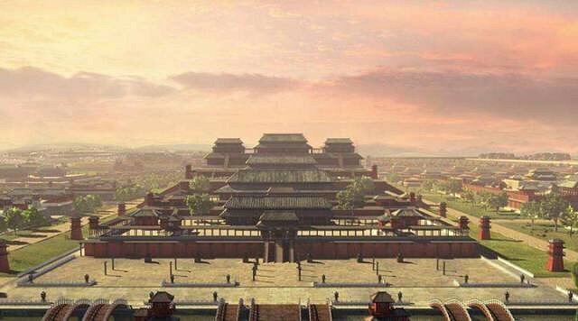 汉未央宫复原景观