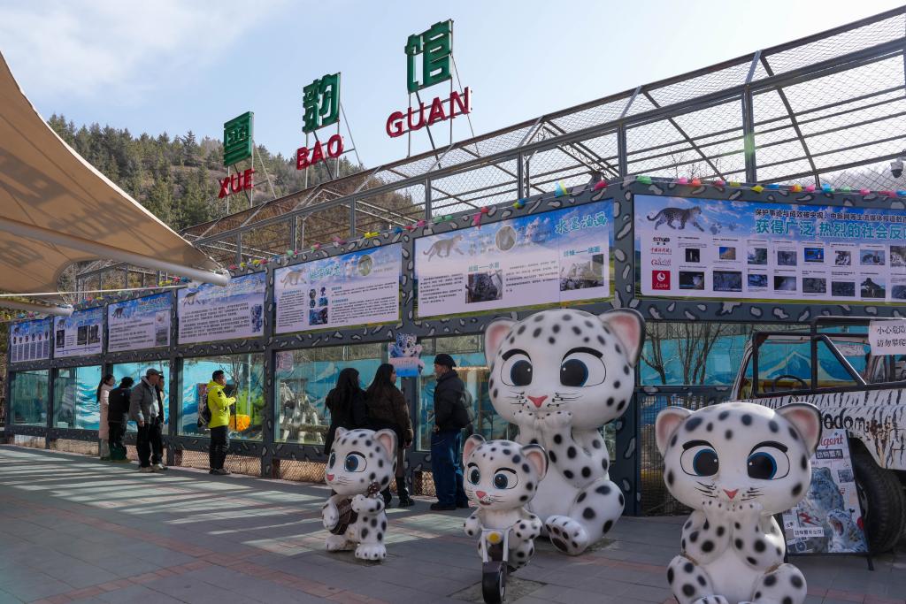 雪豹之都城市品牌在动物园入口的呈现