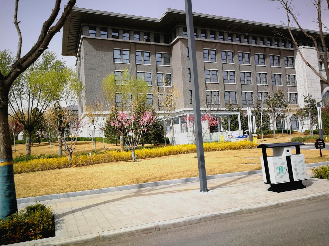 延安新区方格路网与高层住宅