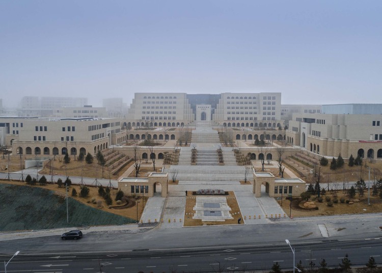 延安大学新校区全景