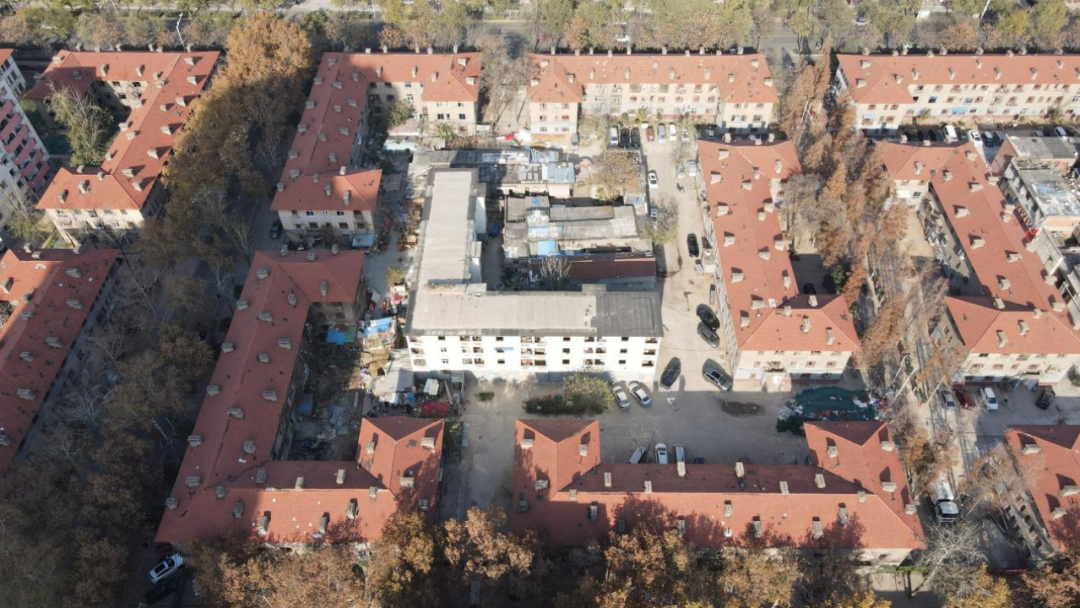 国棉三厂苏式建筑群航拍