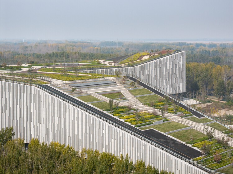 黄河博物馆新馆建筑外观