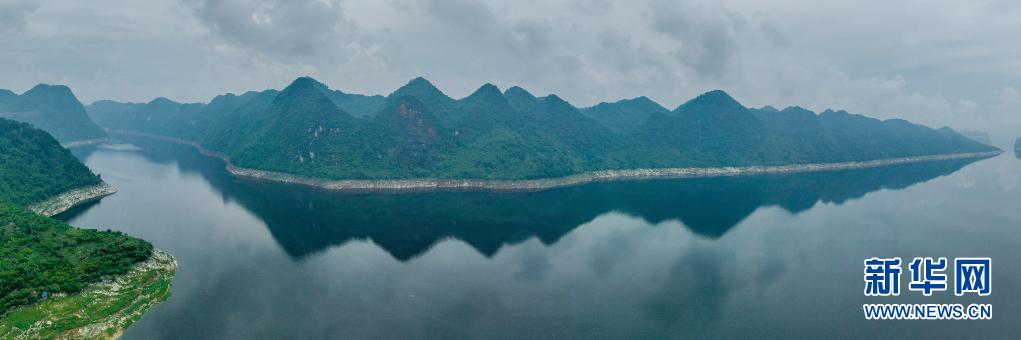 江界河峡谷航拍